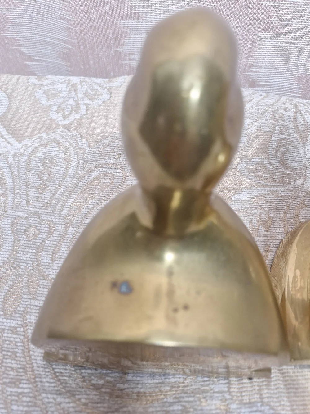Brass Duck Figurine Pair - Vintage Decorative Ducks